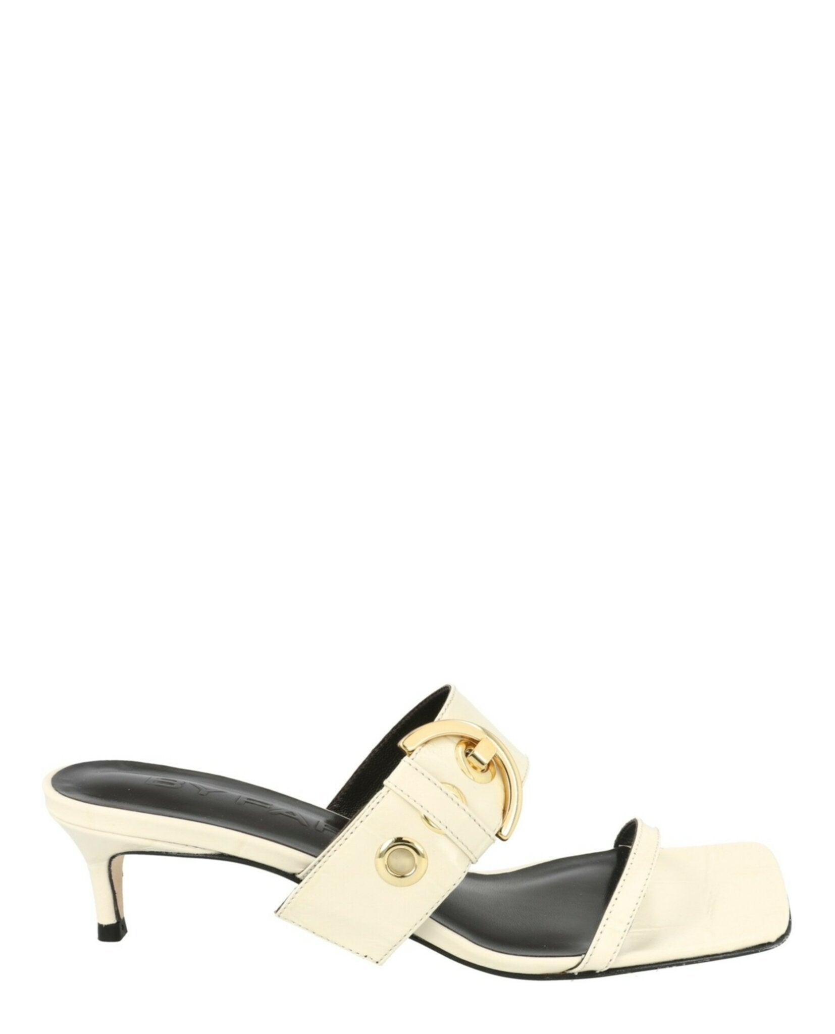 ByFar Womens Bettina Croc Embossed Mules