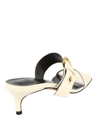 ByFar Womens Bettina Croc Embossed Mules