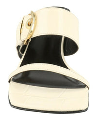 ByFar Womens Bettina Croc Embossed Mules