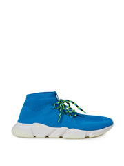 Balenciaga Blue Speed Lace-up Men's Sneakers