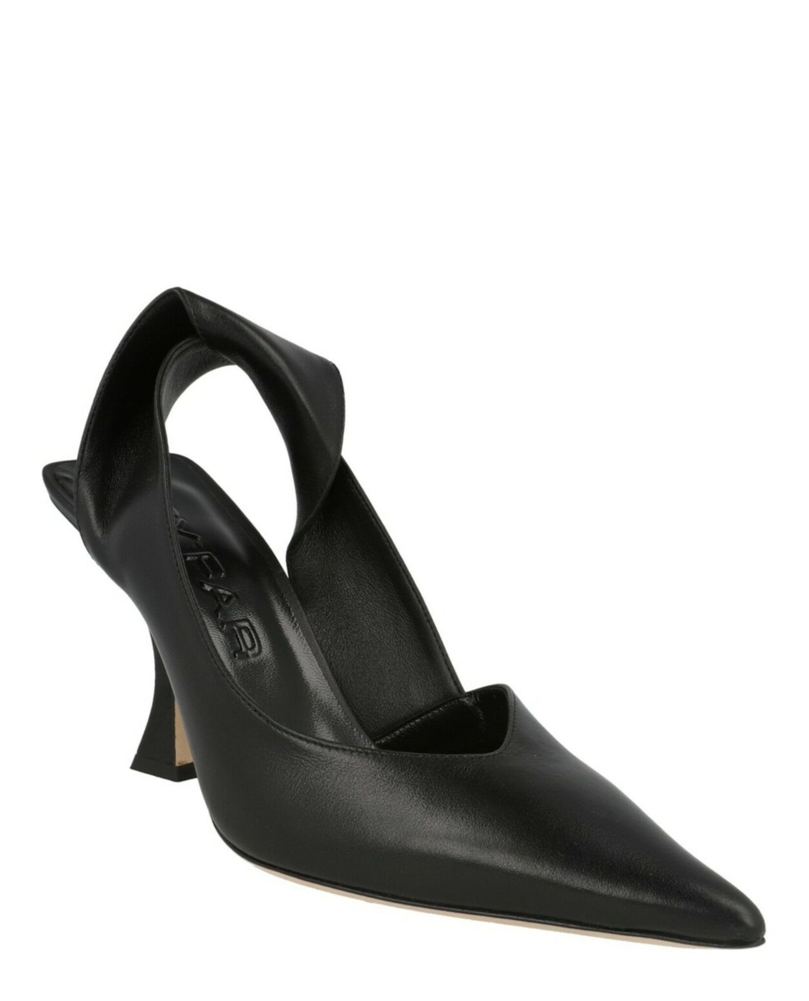 ByFar Womens Yasha Leather Slingback Pumps
