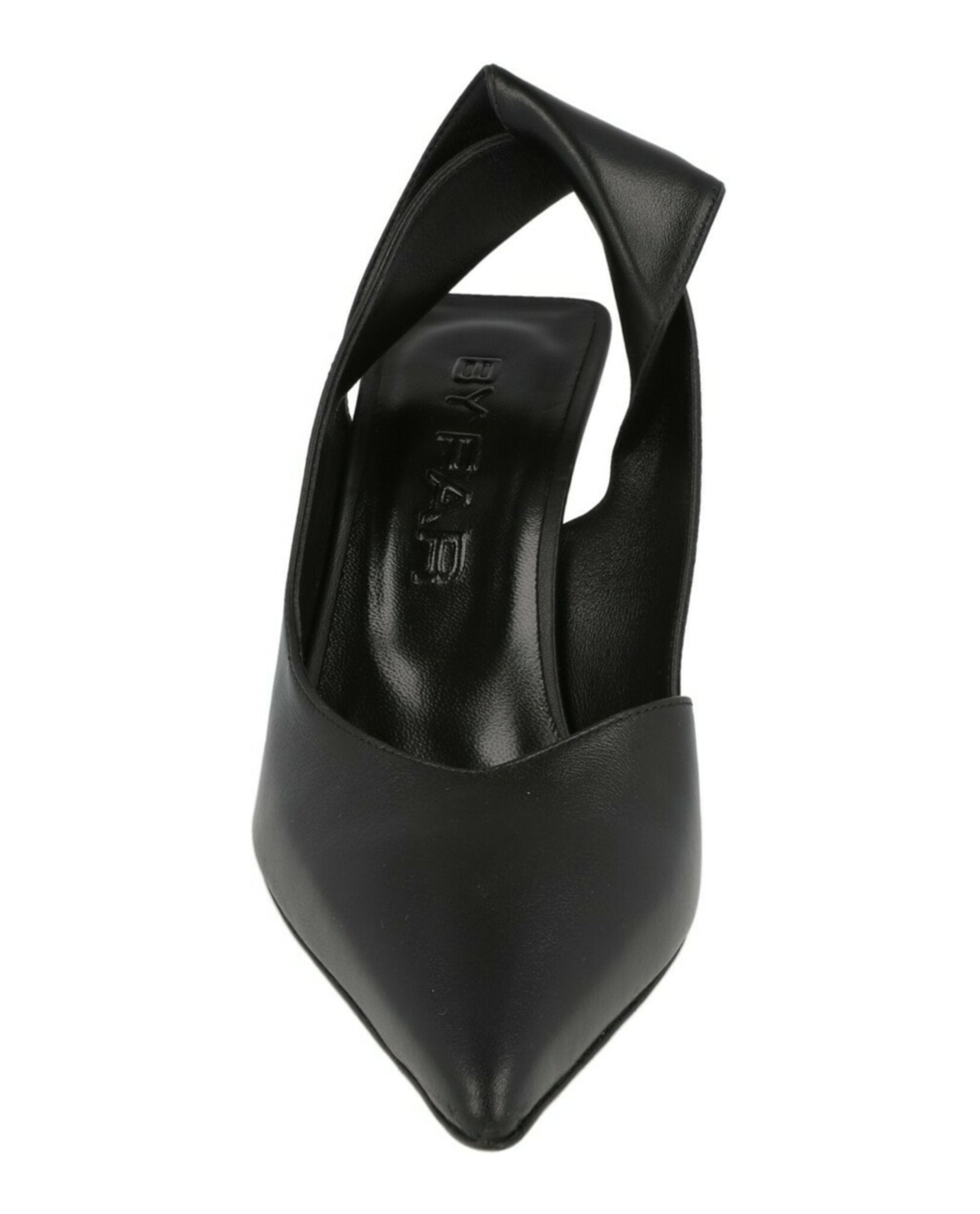 ByFar Womens Yasha Leather Slingback Pumps