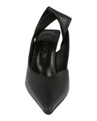 ByFar Womens Yasha Leather Slingback Pumps