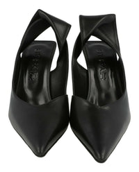 ByFar Womens Yasha Leather Slingback Pumps