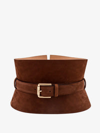 Max Mara Max Mara Women Brown Nubuck Bustier Belt