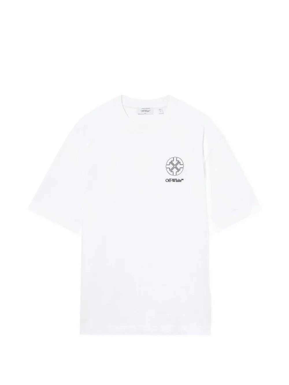 Off White Men `Offline Half Arrow Skate` T-Shirt