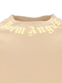 Palm Angels Men Neck Logo T-Shirt