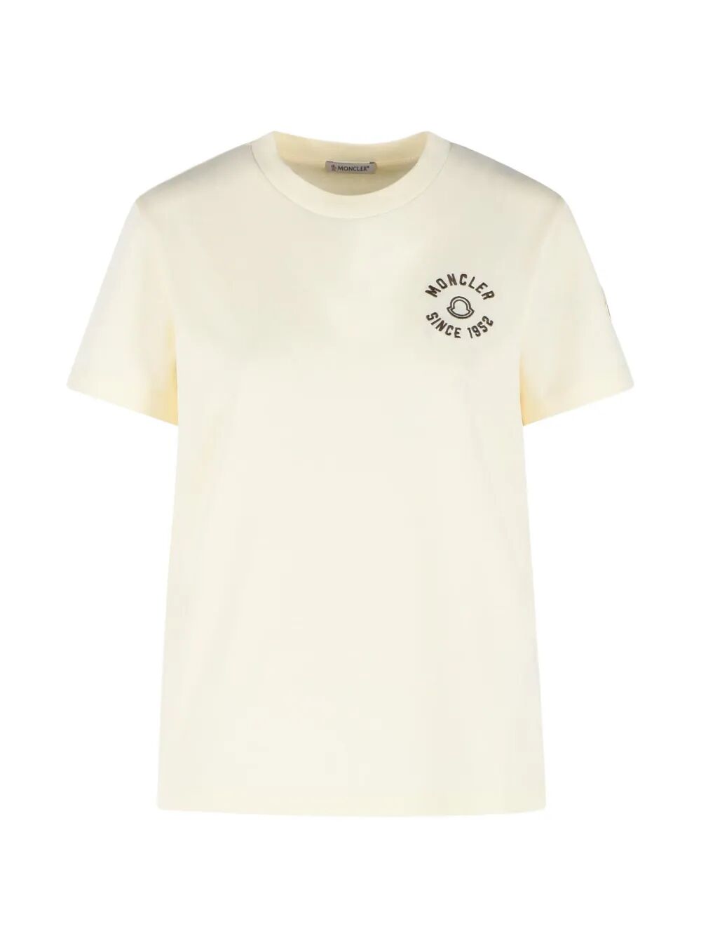 MONCLER Printed Logo Cotton T-Shirt Women