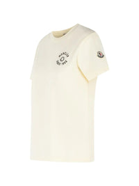 MONCLER Moncler Women Printed Logo Cotton T-Shirt