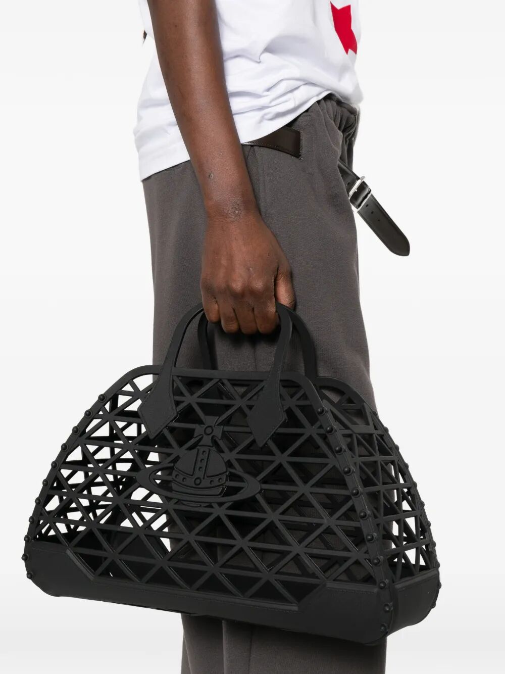 Vivienne Westwood Women X-Ray Mesh-Finish Bag