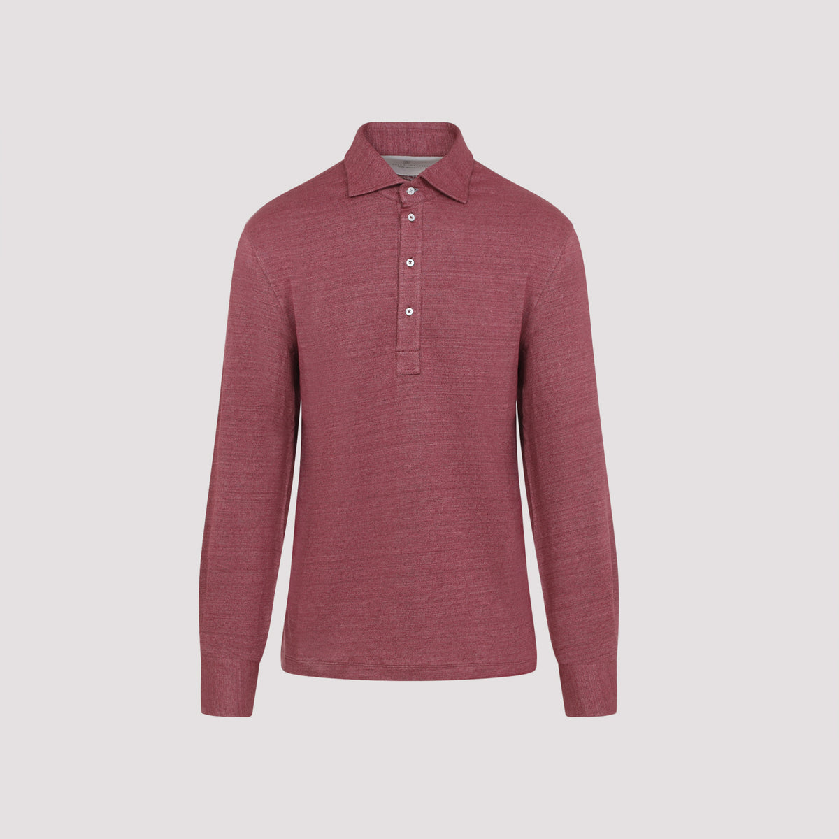 Brunello Cucinelli Long Sleeves Polo Men