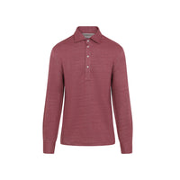 Brunello Cucinelli Long Sleeves Polo Men