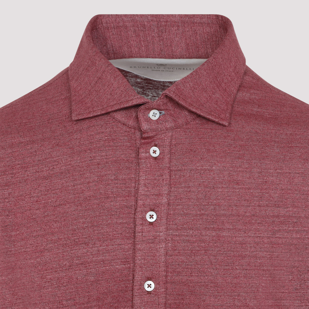 Brunello Cucinelli Long Sleeves Polo Men