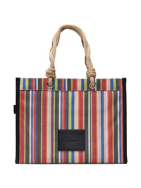 MARC JACOBS The Stripe Mesh Large Tote Bag Women