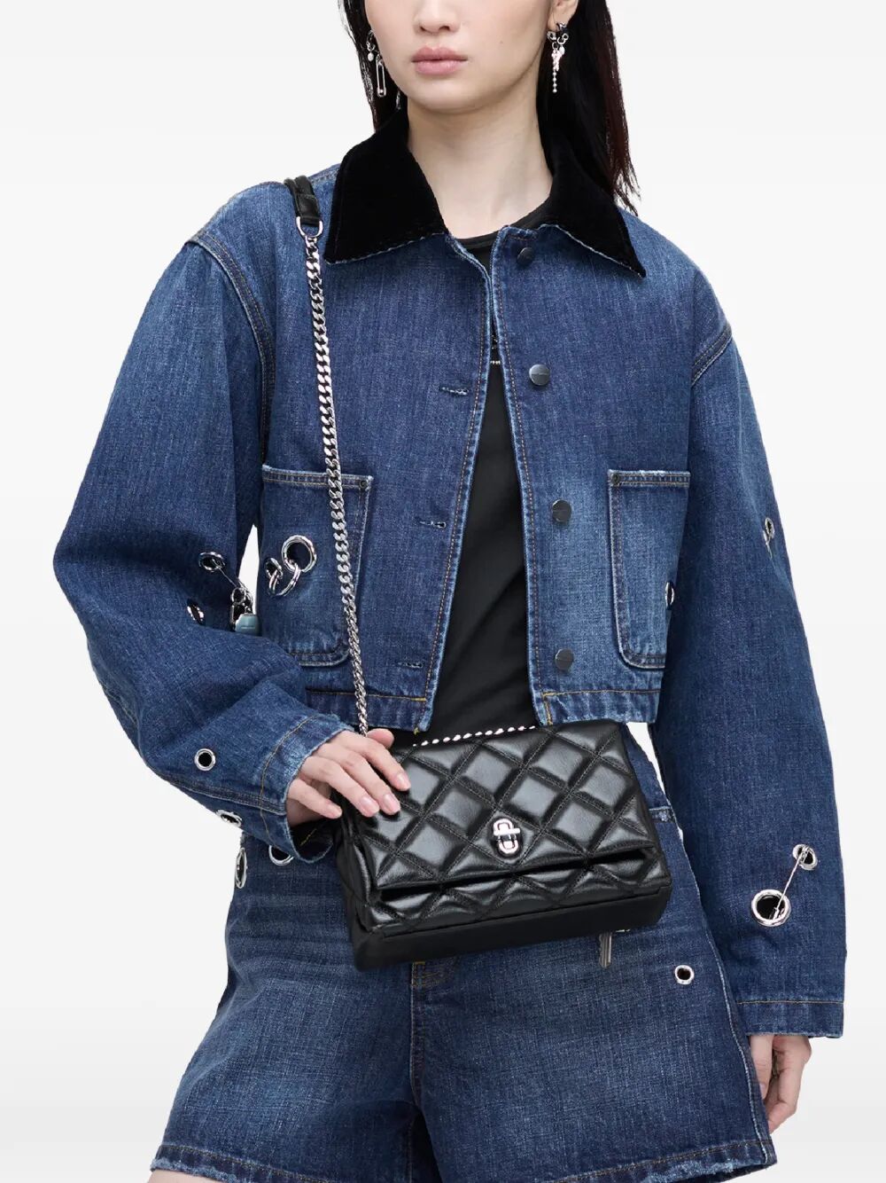 Marc Jacobs Women The Slim Dual Chain Shoulder