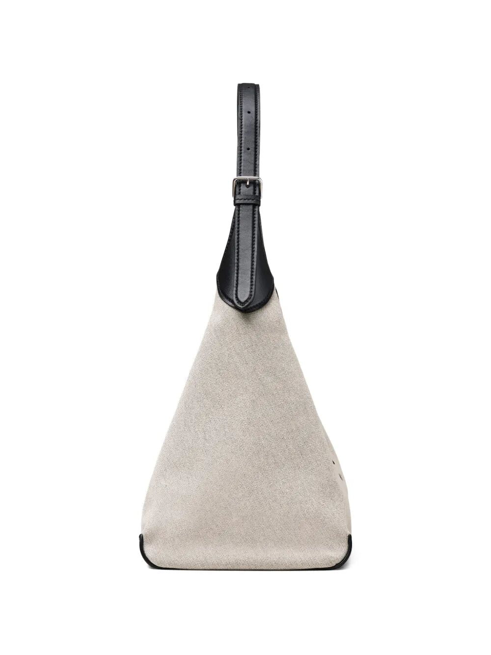 MARC JACOBS The Leather-Trim Canvas Belted Sack Bag Women