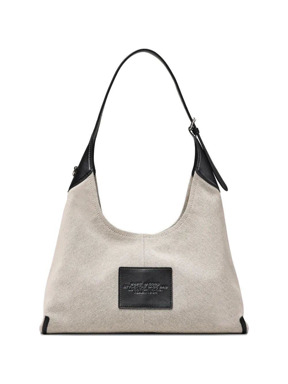 MARC JACOBS The Leather-Trim Canvas Belted Sack Bag Women