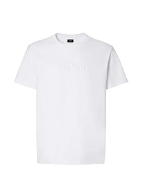 Fendi Men Ts Slim Ff Stiching 3D Emb M.J