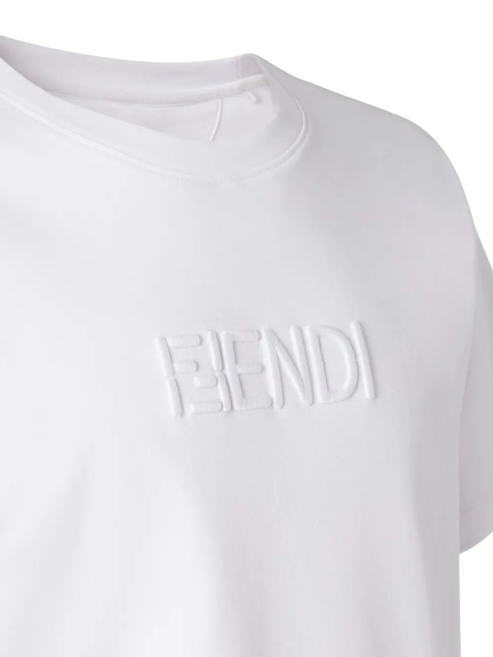 Fendi Men Ts Slim Ff Stiching 3D Emb M.J