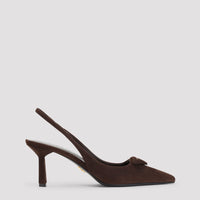 Prada Suede Leather Pumps Women