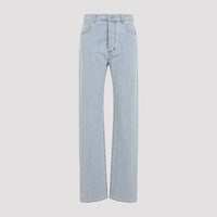 Bottega Veneta Chambray Straight Pants Women