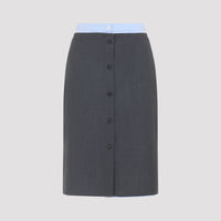 Prada Wool Skirt Women