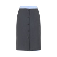Prada Wool Skirt Women