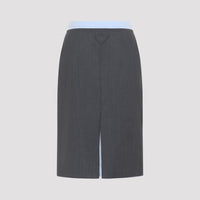 Prada Wool Skirt Women