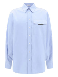 BRUNELLO CUCINELLI Brunello Cucinelli Women Shiny Detail Cotton Shirt With Pocket