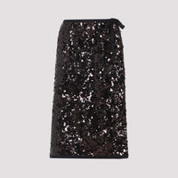 Prada Polyamide Midi Skirt Women
