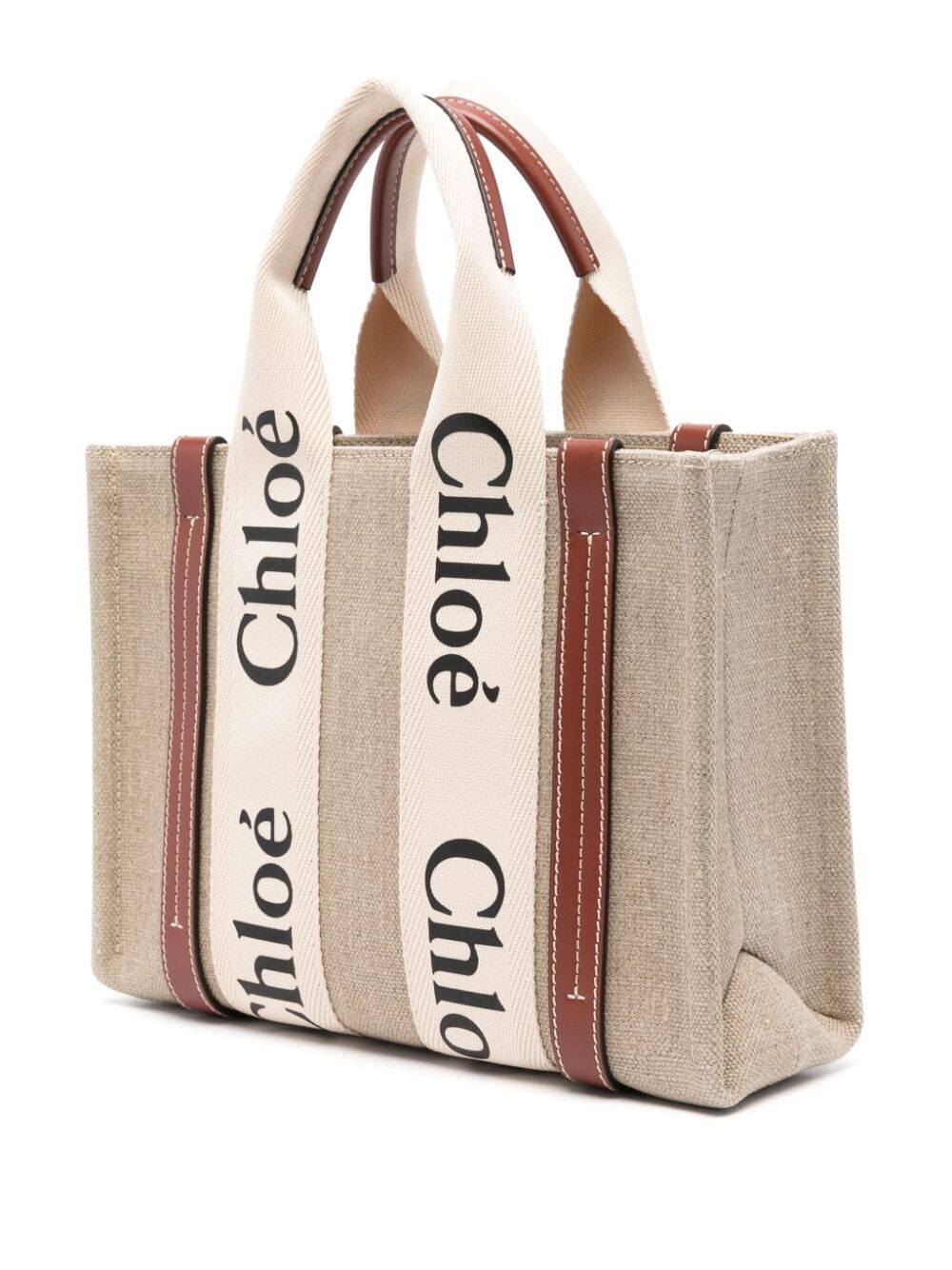CHLOE Chloe Women Tote Bag "Woody" Piccola In Lino