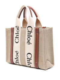 CHLOE Chloe Women Tote Bag "Woody" Piccola In Lino