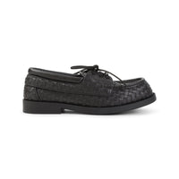 Bottega Veneta Pier Intrecciato Boat Shoes Men