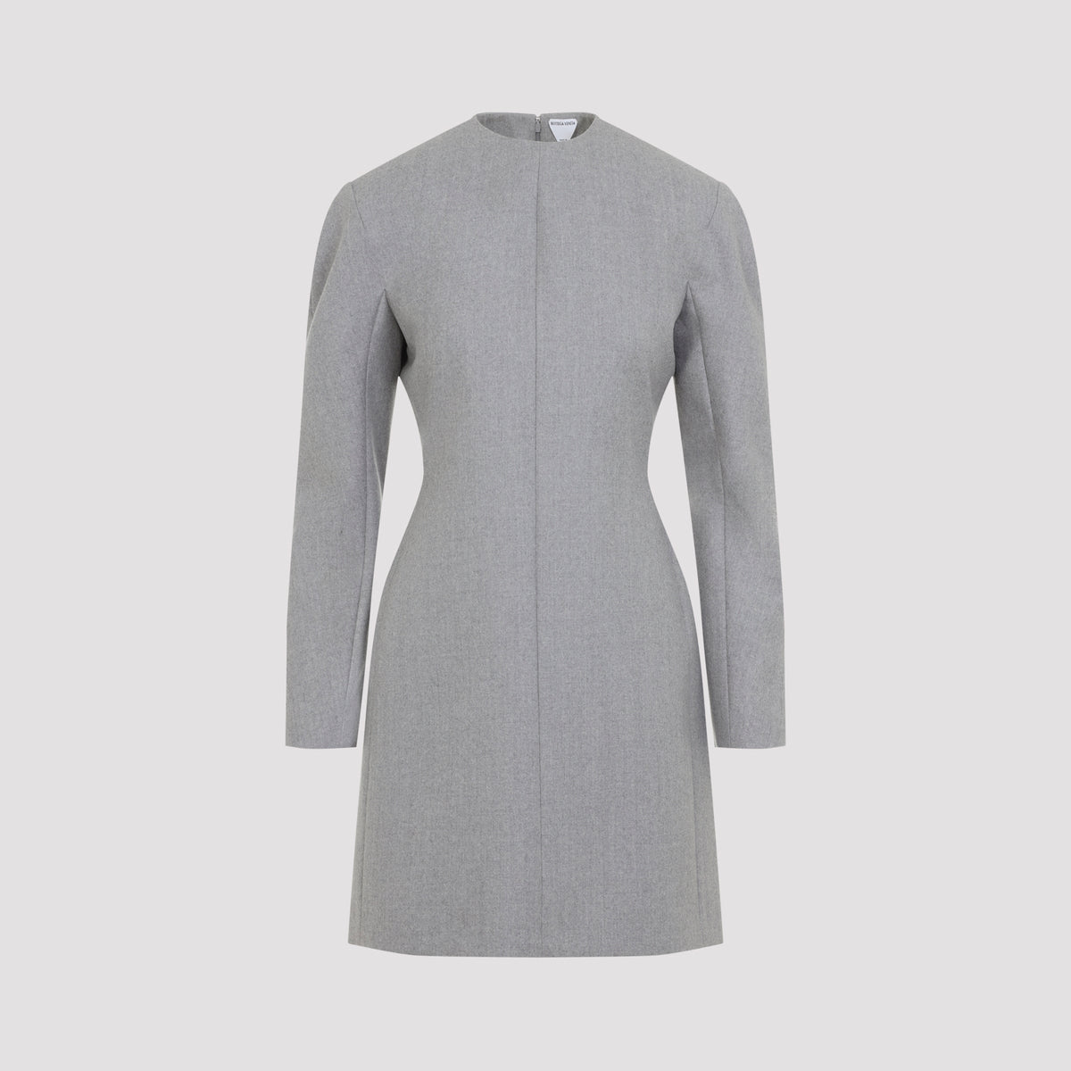 Bottega Veneta Compact Wool Mini Dress Women
