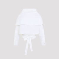 Balenciaga Off Shoulder Shirt Women