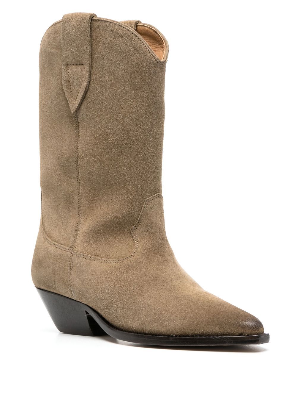 ISABEL MARANT Duerto Suede Cowboy Boots Women