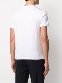 GIORGIO ARMANI Giorgio Armani Men Asv Stretch-Viscose T-Shirt With Signature Logo