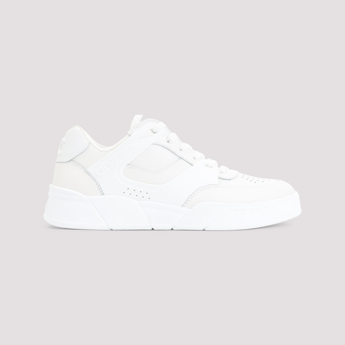 Celine Ct-09 Leather, Rubber And Mesh Sneakers Men