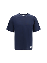 Saint Laurent Men Cotton Crewneck T-Shirt