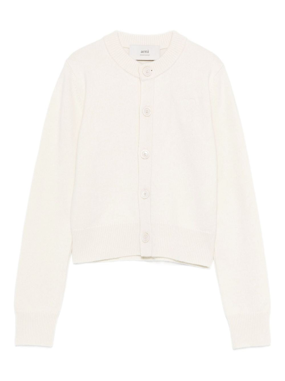 Ami Women Crew Neck Cardigan