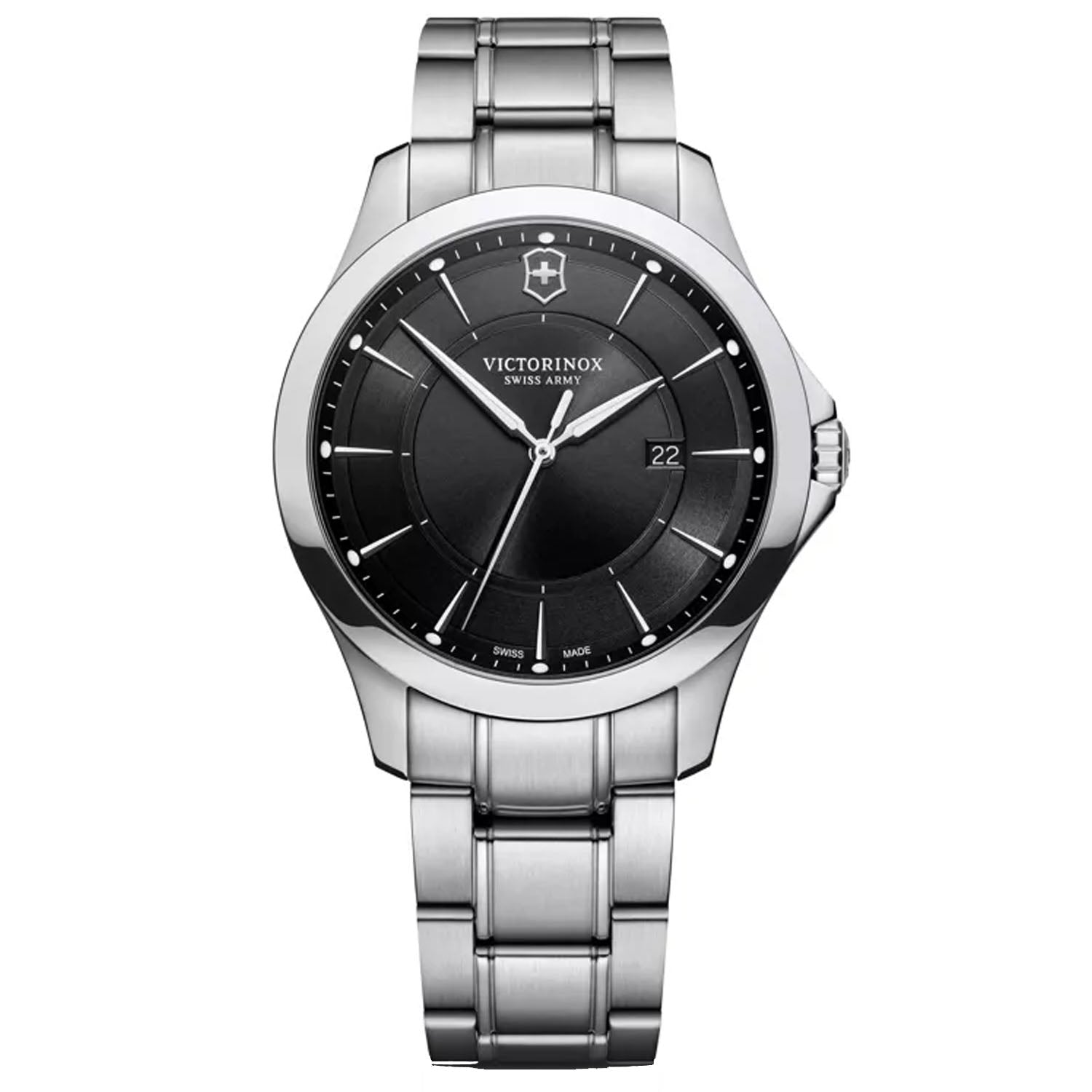 Victorinox Men's Alliance Black Dial Watch - 241909 Black