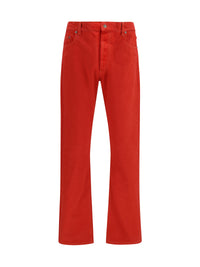 Versace Men Straight-Leg Cotton Denim Jeans