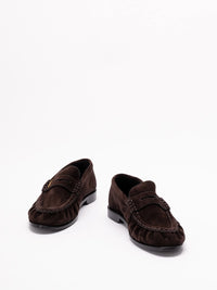 Saint Laurent Women Le Loafer Supple In Suede