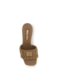 MIU MIU Miu Miu Women Logoed Sandals