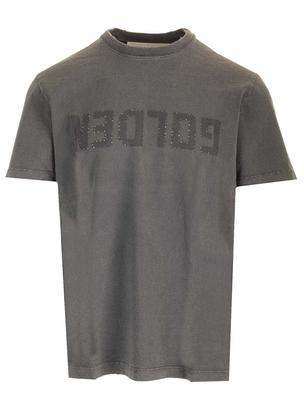 Golden Goose Men Distressed T-Shirt