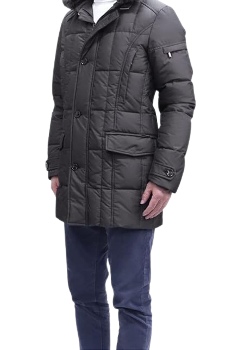 Moorer Moorer Valente-Km Quilted Down Jacket Antracite