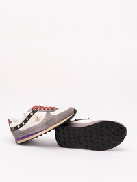 Valentino Garavani Women Stud Up Trainer With Butterfly Embroidery