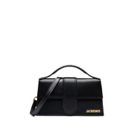 JACQUEMUS Jacquemus Le Grand Bambino Bag - Gold Logo Women
