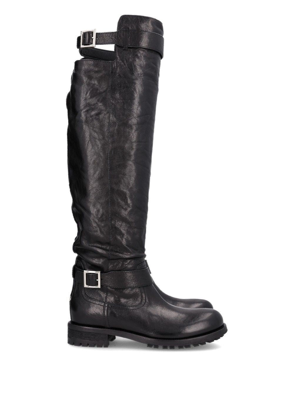 Jimmy Choo Women Biker Knee Boot