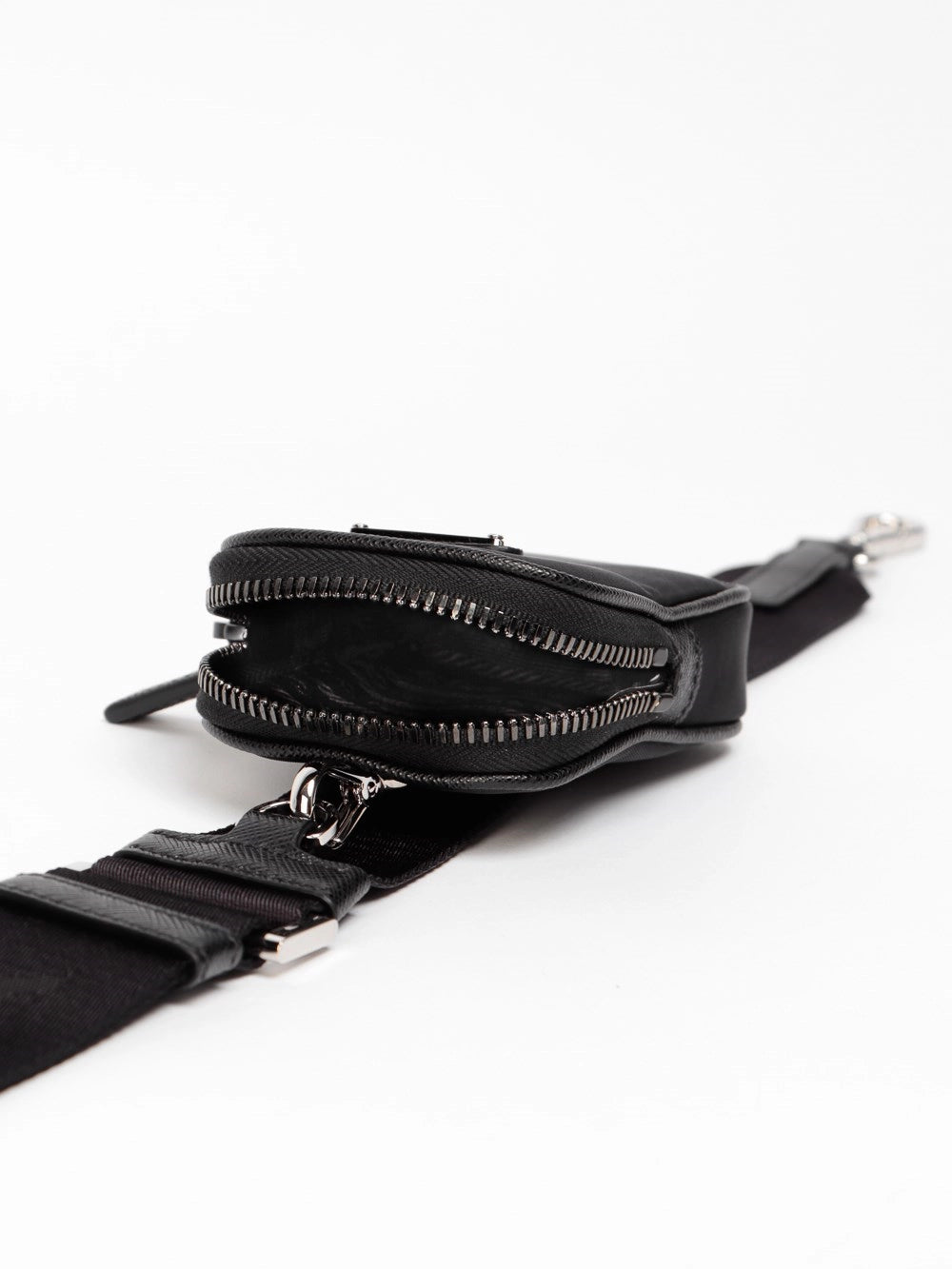 Prada Men Re-Nylon And Saffiano Leather Shoulder Bag